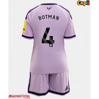 Newcastle United Sven Botman #4 Echipament de Fotbal Replică 2026-27 Copii Treilea (+ Șorturi)